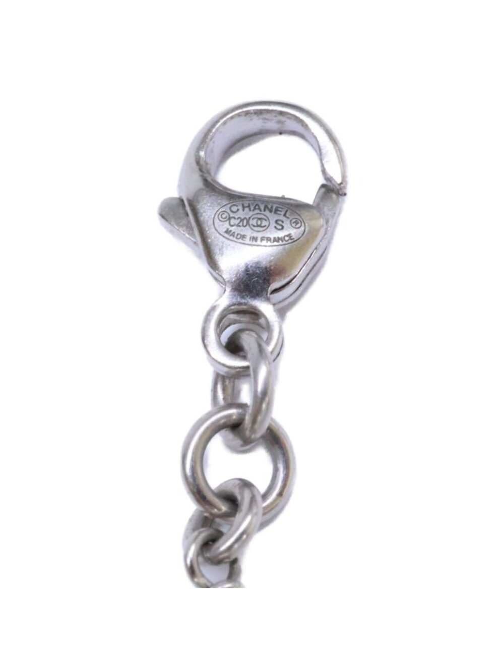 Chanel Rhinestone CC Logo Chain - Picture 9 of 10